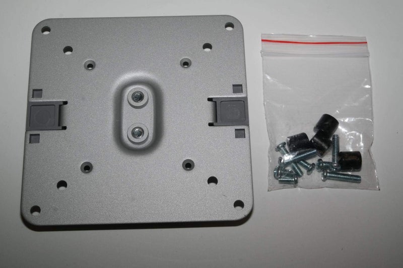 Humanscale SILVER VESA PLATE MONITOR PLATE MOUNT 100X100MM FOR M8 M2 M-FLEX WITH SCREWS - Image 2